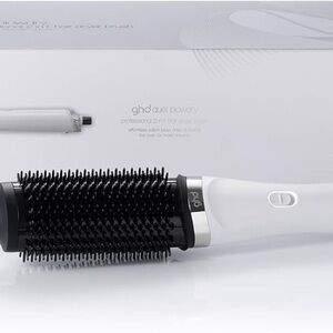 ghd Duet Style Blowdry Hair Dryer Brush Wet to Blow Dried 2-in-1 Black/White NEW